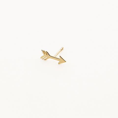Arrow earring - 18k gold