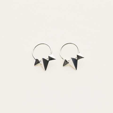 Stud earrings - silver Marlene Juhl Jørgensen