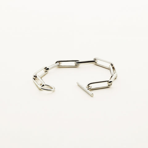 Link bracelet - silver